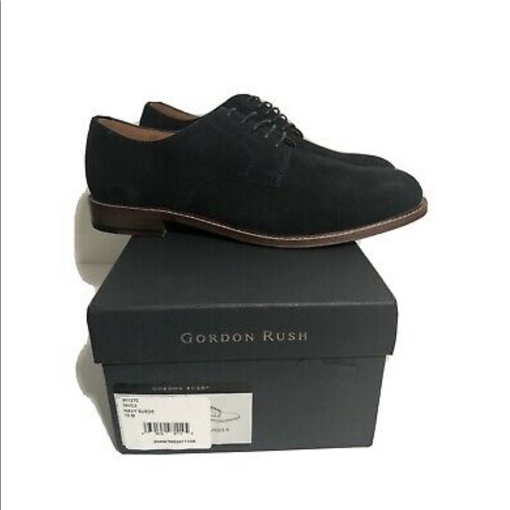 BRAND NEW WITH TAG Daniels buck derby NAVY SUEDE